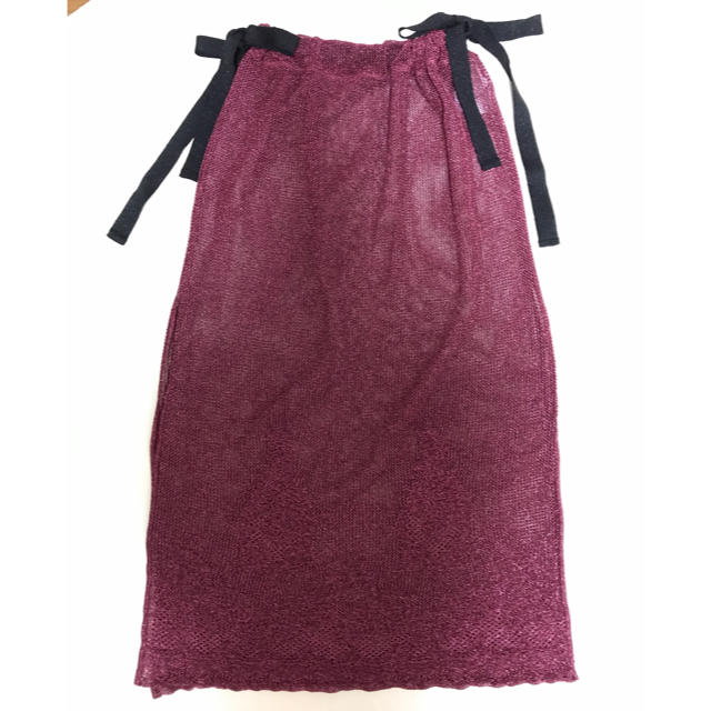 グリッターロングスカート レディースのスカート(ロングスカート)の商品写真