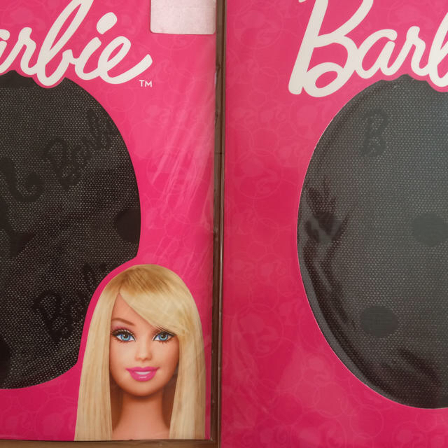 Barbie(バービー)の新品 送料無料 ストッキング黒 3点セット レディースのレッグウェア(タイツ/ストッキング)の商品写真