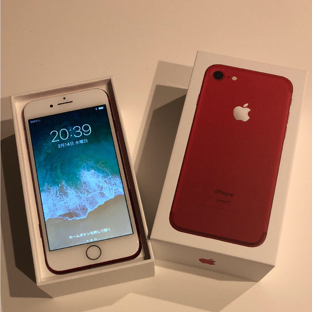 iPhone - iPhone7  red 128GB docomo