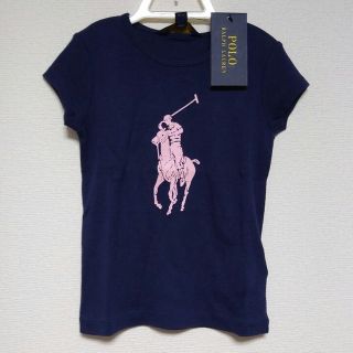 ラルフローレン(Ralph Lauren)の【新品】ラルフローレン　Tシャツ　100　ネイビー(その他)