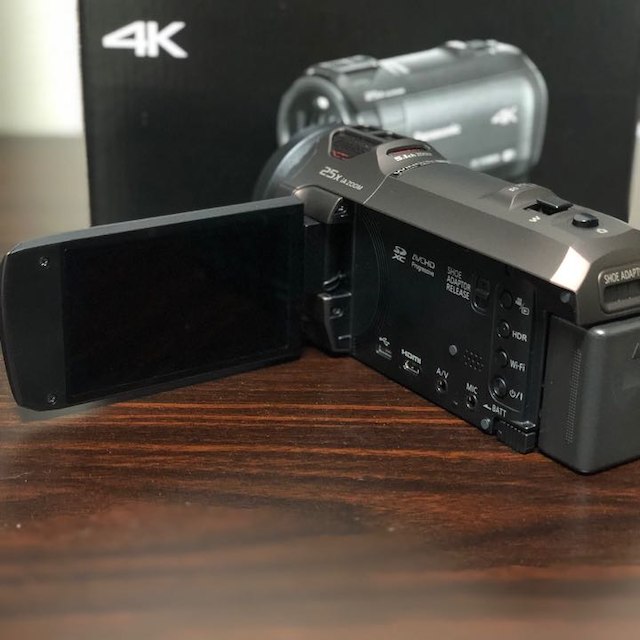 新品、本物、当店在庫だから安心 Panasonic 4K HC-VX980M ビデオカメラ