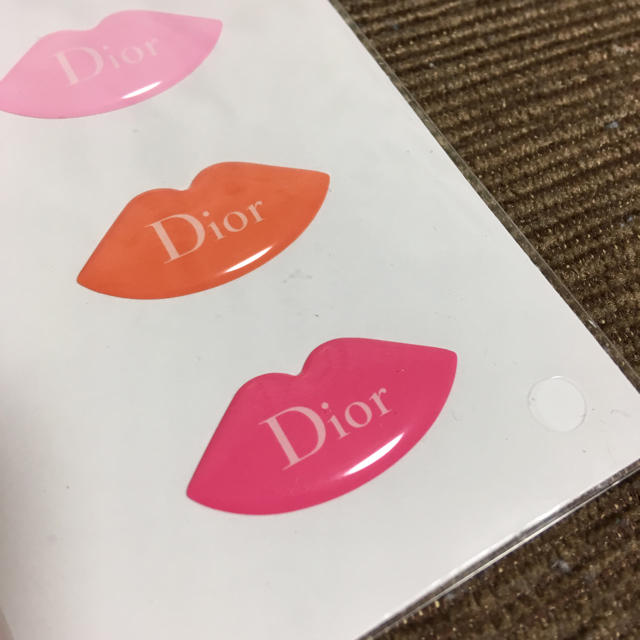 Dior(ディオール)のDior ぷっくりシール インテリア/住まい/日用品の文房具(シール)の商品写真