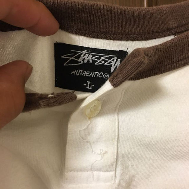 STUSSY(ステューシー)の【送料無料＋値下げ】STUSSY ロングTシャツ ドクロ スカル Lサイズ メンズのトップス(その他)の商品写真