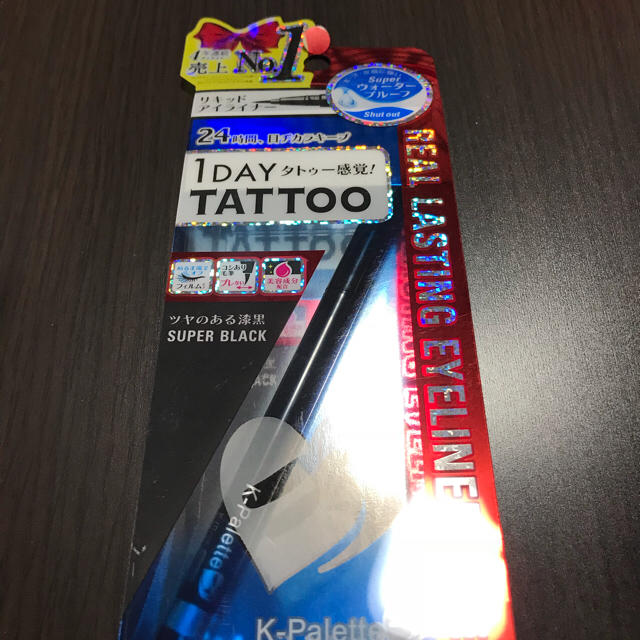 K-Palette(ケーパレット)の1DAYTATTOO❤Kパレット❤リアルラスティングアイライナー コスメ/美容のベースメイク/化粧品(アイライナー)の商品写真