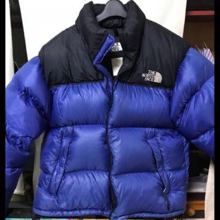 THE NORTH FACE - THE NORTH FACE ダウン ヌプシ 青 ブルーの通販 by