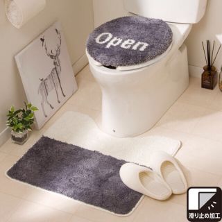 ニトリ(ニトリ)のニトリ  トイレフタカバー  新品未使用(トイレマット)