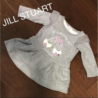 ジルスチュアート(JILLSTUART)の美品☆ ジルスチュアート グレー ワンピース(ワンピース)