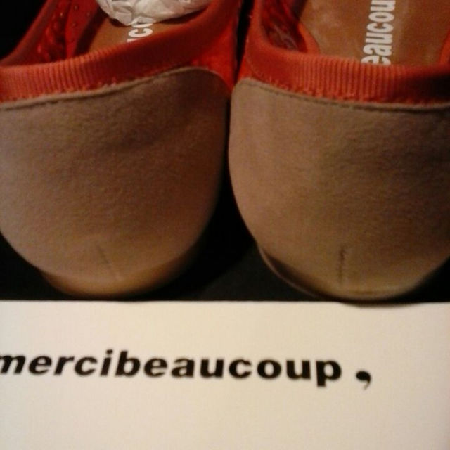 mercibeaucoup(メルシーボークー)のmercibeaucoup,フラットシューズ新品未使用 レディースの靴/シューズ(その他)の商品写真