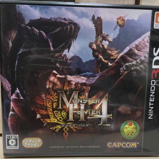 ニンテンドウ(任天堂)の【任天堂】モンハン4 新品(携帯用ゲームソフト)