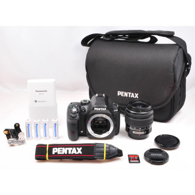 ⭐︎エネループ＆SD付き⭐︎ PENTAX ペンタックス K-50のサムネイル