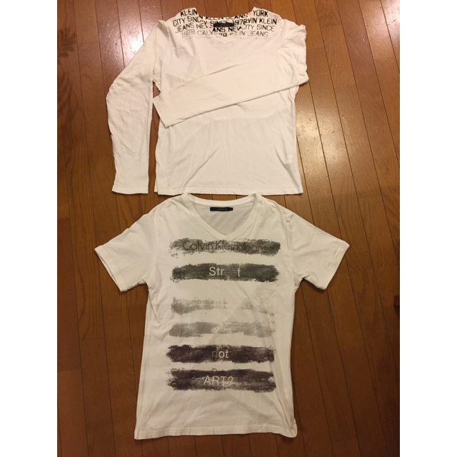 Calvin Klein(カルバンクライン)のCalvin Klein jeans☆Tシャツ＆ロンＴ☆セット メンズのトップス(Tシャツ/カットソー(半袖/袖なし))の商品写真