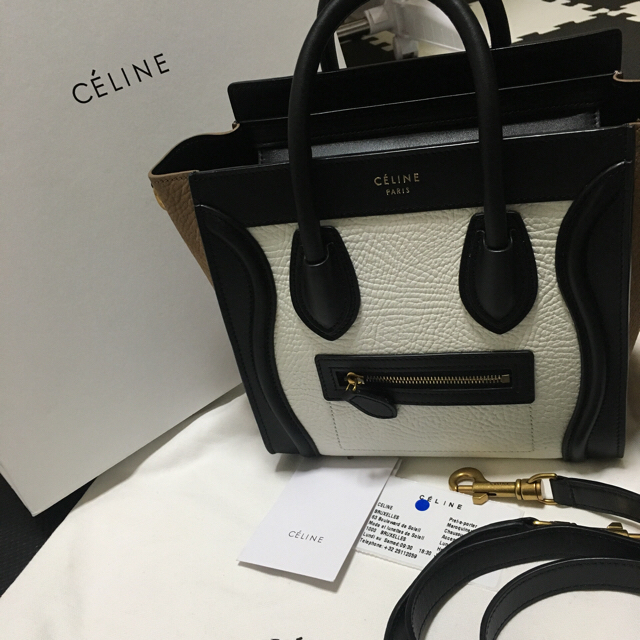 celine - 新品未使用 セリーヌ ラゲージ ナノショッパー