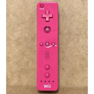 ウィー(Wii)のWiiリモコン ピンク(その他)