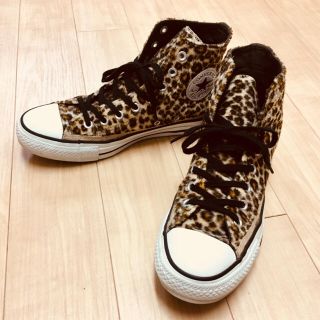 コンバース(CONVERSE)のコンバース オールスター★レオパード柄ハイカット(スニーカー)