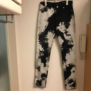 サンローラン(Saint Laurent)のSaint Laurent サンローラン Black punk denim 31(デニム/ジーンズ)