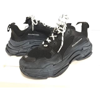 バレンシアガ(Balenciaga)のBalenciaga triple s 43 noir black 国内正規新品(スニーカー)