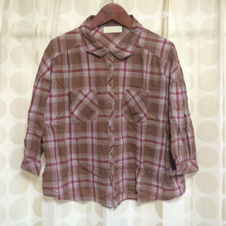 ダブルクローゼット(w closet)のw closetのチェックシャツ(シャツ/ブラウス(長袖/七分))