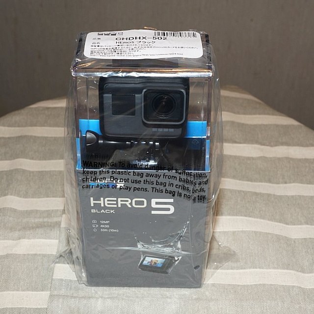 新品　GoPro HERO5 BLACK　CHDHX-502　国内正規品