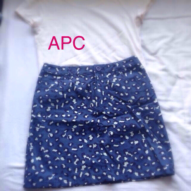 A.P.C(アーペーセー)のchicなレオパード柄 レディースのスカート(ミニスカート)の商品写真