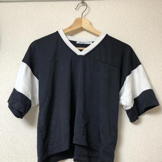 アレキサンダーワン(Alexander Wang)のラインTシャツ(Tシャツ(半袖/袖なし))