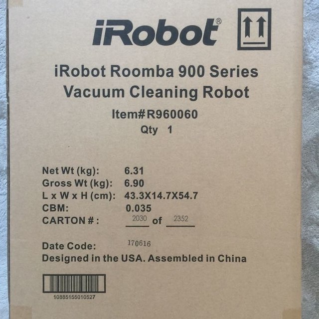 iRobot(アイロボット)のルンバ R960060 新品未開封 スマホ/家電/カメラの生活家電(掃除機)の商品写真