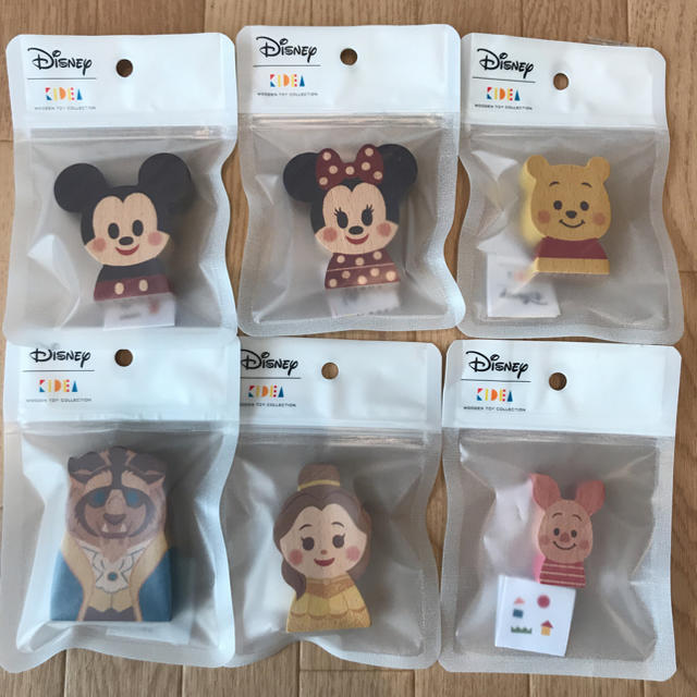 Disney(ディズニー)のKIDEA 6個セット キッズ/ベビー/マタニティのおもちゃ(積み木/ブロック)の商品写真