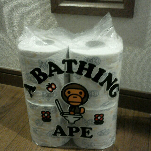 A BATHING APE(アベイシングエイプ)のトイレットペーパー エイプ その他のその他(その他)の商品写真