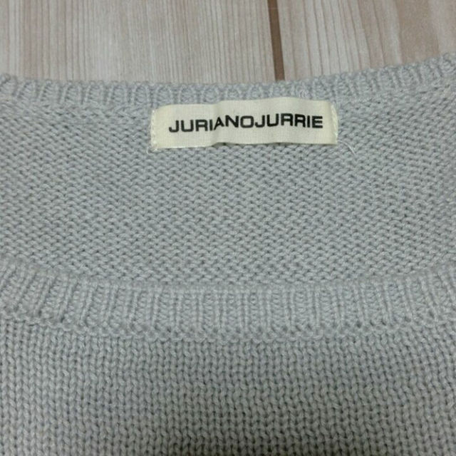 JURIANO JURRIE(ジュリアーノジュリ)のJURIANOJURRIE 　ショート丈ニットトップス レディースのトップス(ニット/セーター)の商品写真