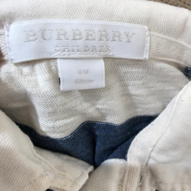 BURBERRY(バーバリー)のバーバリー70ロンパース キッズ/ベビー/マタニティのベビー服(~85cm)(ロンパース)の商品写真