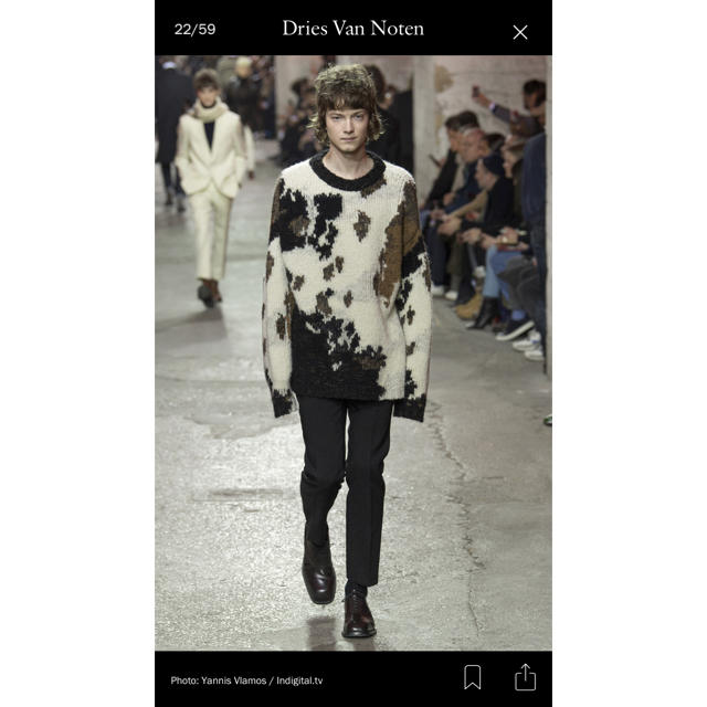 DRIES VAN NOTEN(ドリスヴァンノッテン)のdriesVanNoten ニット メンズのトップス(ニット/セーター)の商品写真