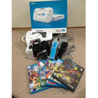 ウィーユー(Wii U)のWii U本体 ソフト５つセット たけ様専用(家庭用ゲーム機本体)