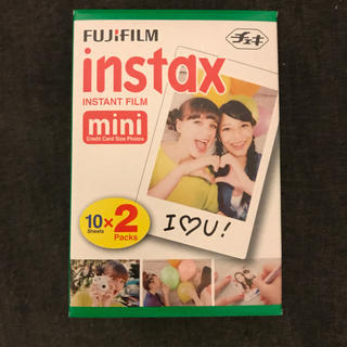 フジフイルム(富士フイルム)の【送料込！】富士フィルム instaxフィルム  20枚入り！(その他)