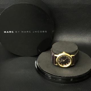 マークバイマークジェイコブス(MARC BY MARC JACOBS)のマークバイマークジェイコブス 腕時計 ウォッチ レザーベルト ブラウン 茶色 (腕時計)