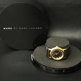 マークバイマークジェイコブス(MARC BY MARC JACOBS)のマークバイマークジェイコブス 腕時計 ウォッチ レザーベルト ブラウン 茶色 (腕時計)