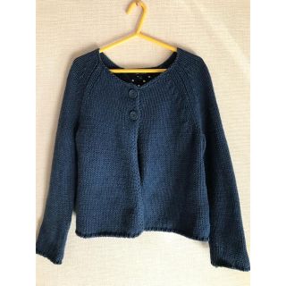 トミーヒルフィガー(TOMMY HILFIGER)のトミーヒルフィガー  キッズ カーディガン ネイビー 4T(110cm)(カーディガン)