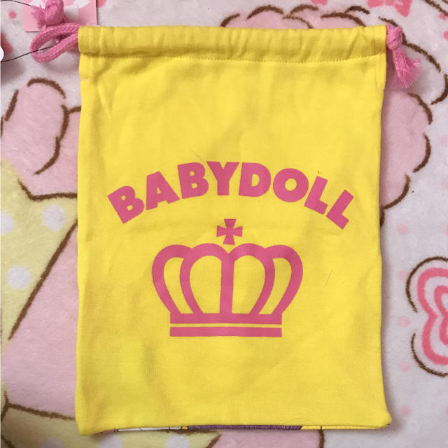 BABYDOLL(ベビードール)のベビードール ディズニー プリンセス 巾着 入園 入学 キッズ/ベビー/マタニティのこども用バッグ(ランチボックス巾着)の商品写真