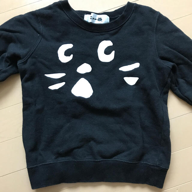 Ne-net(ネネット)のにゃー★120〜130 スェット キッズ/ベビー/マタニティのキッズ服男の子用(90cm~)(Tシャツ/カットソー)の商品写真