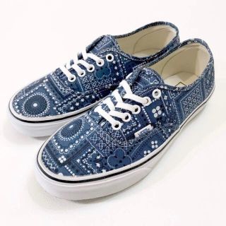 ヴァンズ(VANS)の美品25VANS DOREN オーセンティック ヴァンズ ドーレンバンダナ859(スニーカー)