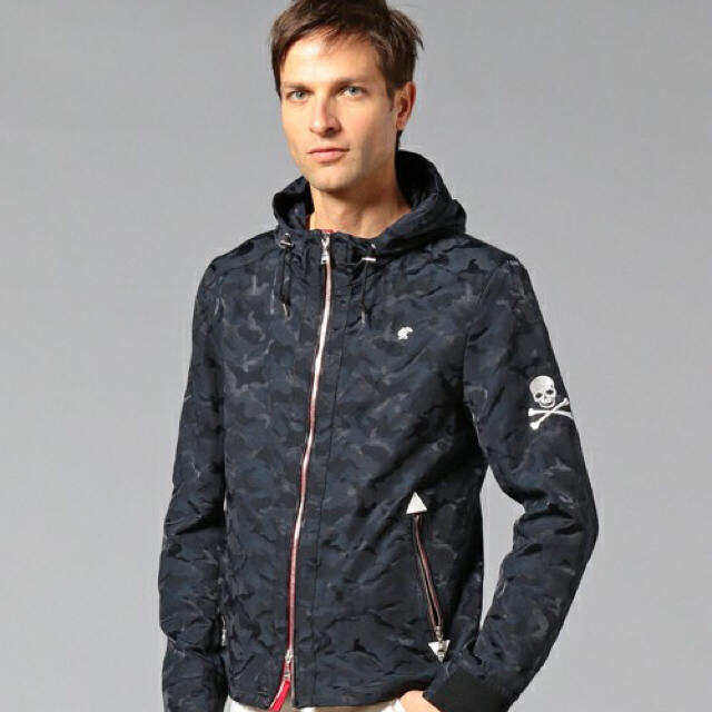 LOVELESS - 【LOVELESS】MENS ネイビーシャドーカモフラパーカーの通販
