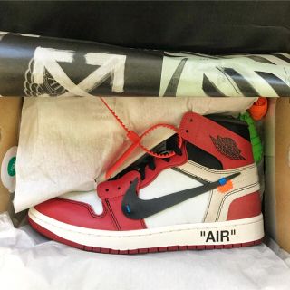 ナイキ(NIKE)のNIKE OFF WHITE AIR JORDAN 1  THE TEN(スニーカー)