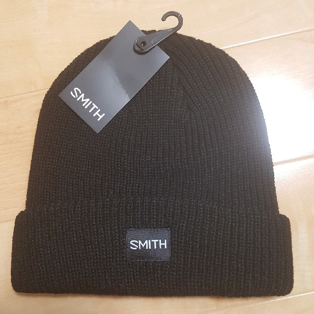 SMITH(スミス)のSMITH ニット帽　非売品 レディースの帽子(ニット帽/ビーニー)の商品写真