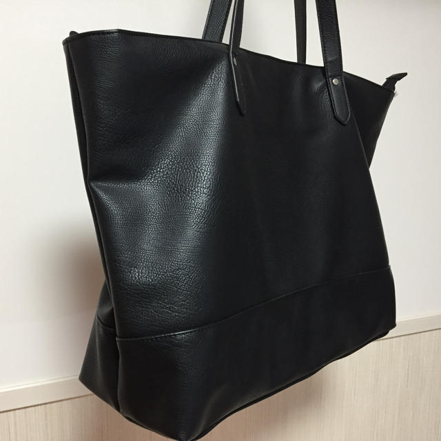 GLOBAL WORK レザートートバッグの通販 by ちゃんたか グローバルワーク メンズ トートバッグ 未使用に近い