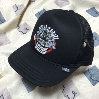 ヴァンズ(VANS)の値下げ！/VANS×Flip メッシュCAP Black(その他)