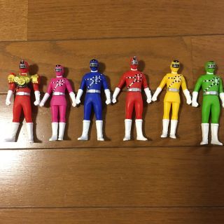 バンダイ(BANDAI)のトッキュウジャー  ソフビ 6体  フィギュア 食玩(特撮)