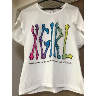 エックスガール(X-girl)の【交渉中】XGIRL ティシャツ（ももクロ佐々木彩夏さん着用同デザイン）(Tシャツ(半袖/袖なし))