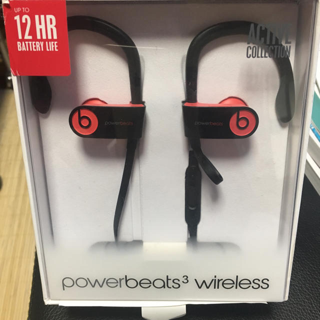格安人気 Beats by Dr Dre - 美品 powerbeats3 パワービーツ3 wireless 国内正規品 ヘッドフォン/イヤフォン