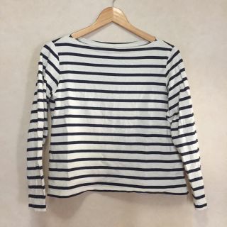 ユニクロ(UNIQLO)のユニクロ ボーダーカットソー(カットソー(長袖/七分))