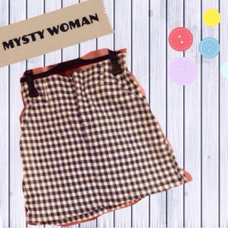 ミスティウーマン(mysty woman)の 値下げ✰﻿ベルト付ミニスカート(ミニスカート)