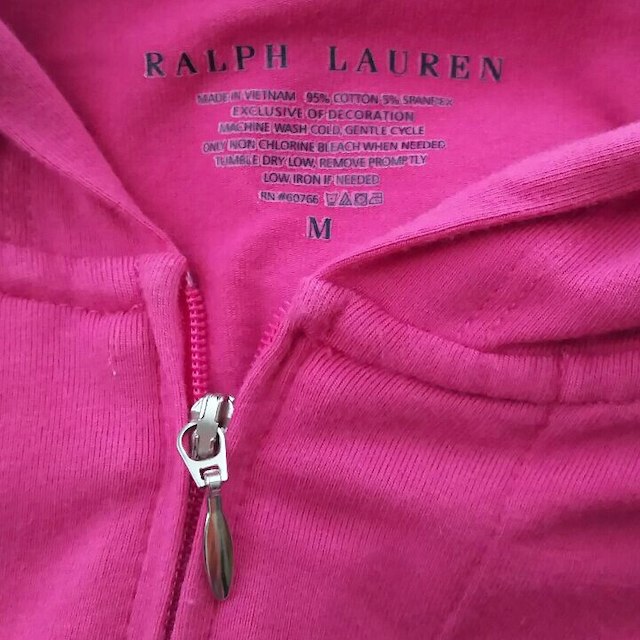 Ralph Lauren(ラルフローレン)のラルフローレン  フード付パーカー  Mサイズ レディースのトップス(パーカー)の商品写真