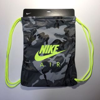 ナイキ(NIKE)の新品 Nike AIR ヤングアスリート ジムサック ナップサック 迷彩 カモ(その他)